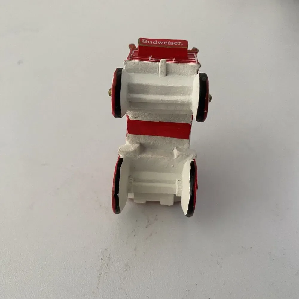 Hawthorne Village BUDWEISER  small Wagon and Christmas Tree for Flatbed car